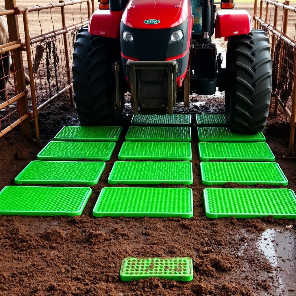 ciagnik-przejazdzajacy-przez-maty-dezynfekcyjne-modulowe-Matspol